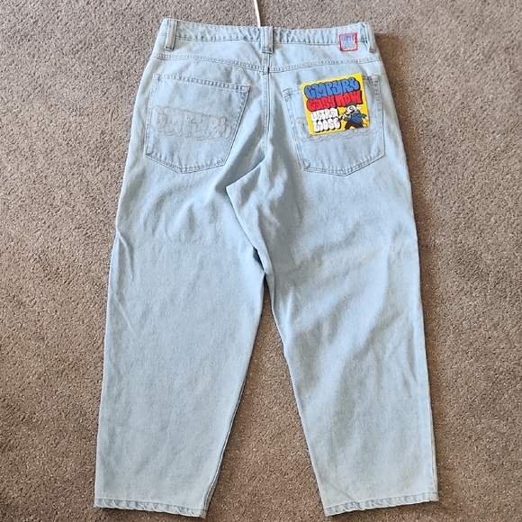 Empyre Light Blue Relaxed Men Jeans - Picture 5 of 6